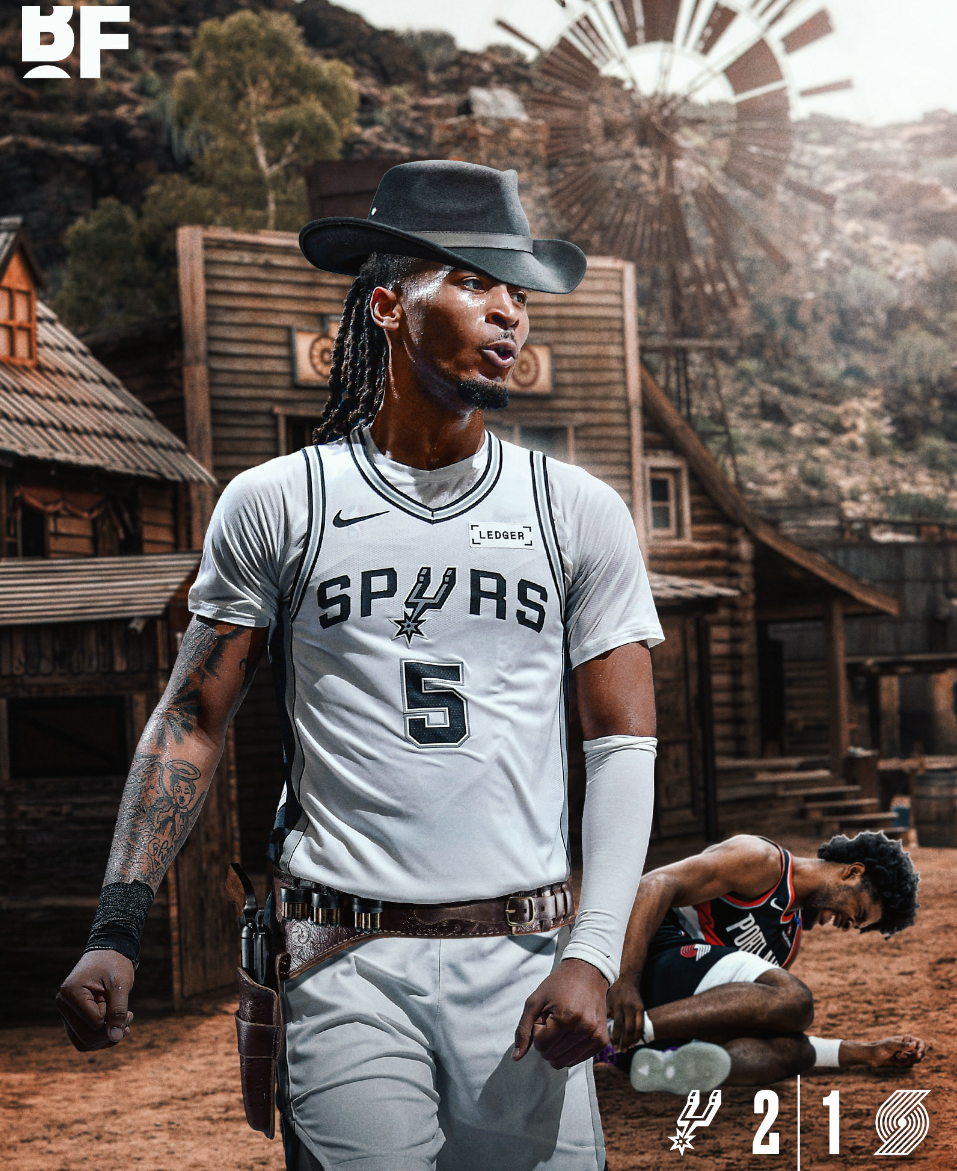 开云-马刺新妖刀一战创8纪录！末节10分还隔扣罗威 米奇：天赋肉眼可见